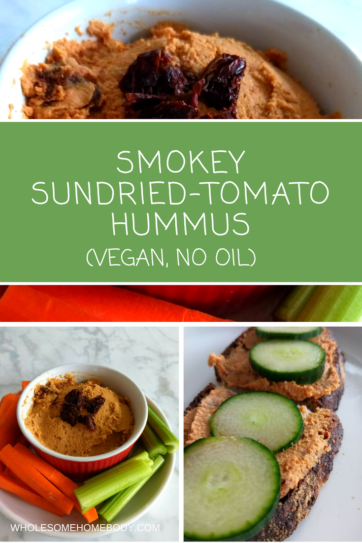 SMOKEY SUN-DRIED TOMATO HUMMUS