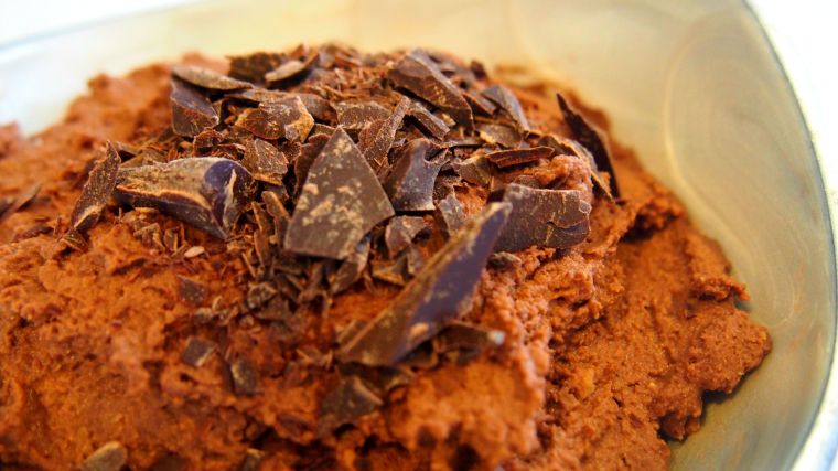 Fudgy Chocolate Hummus